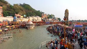 Devotees take holy dip in River Ganges to mark festival